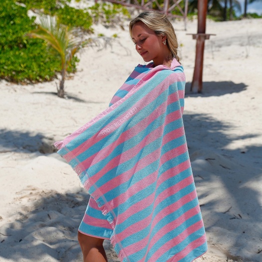 Eco-Friendly Beach Towel, Candy