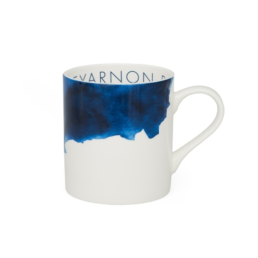 Coves Mug Set/4 - Harlyn Bay, Treyarnon Bay, Hawker's Cove, Porthilly Cove