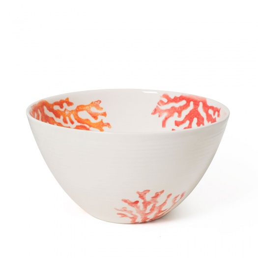 Salad Bowl Coral Red