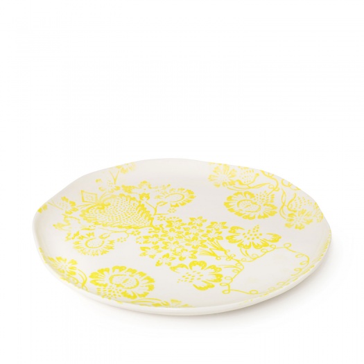 Wallpaper Platter Yellow