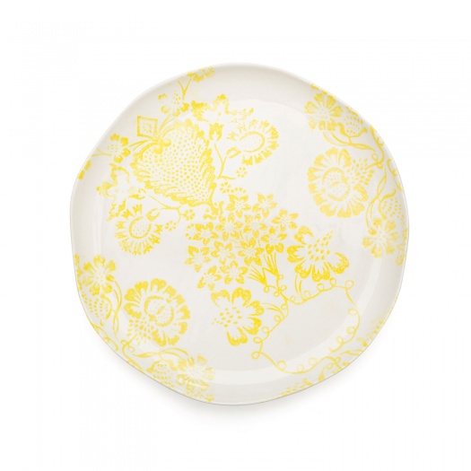 Wallpaper Platter Yellow