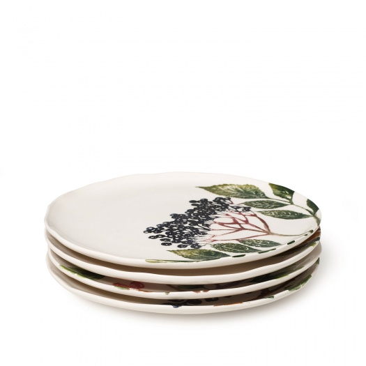 Mixed Berries Side Plate Set/4