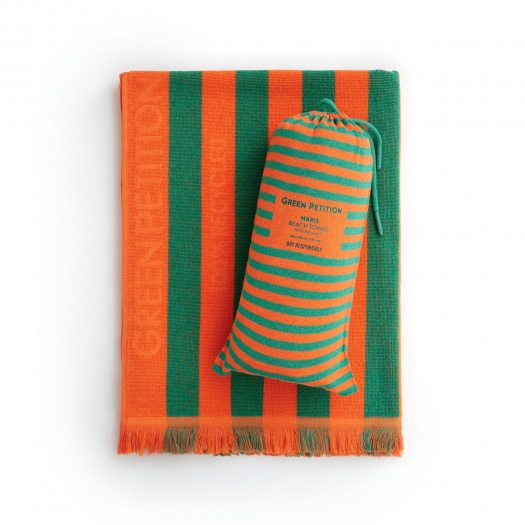 Eco-Friendly Beach Towel, Jade