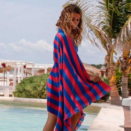 Eco-Friendly Beach Towel, Azure