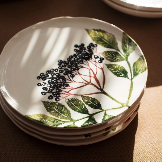 Mixed Berries Side Plate Set/4