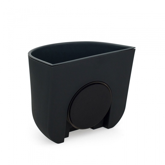 Eden Suction Herb/Plant Pot | Black