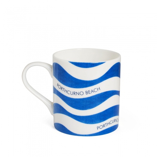 Rick Stein Mug Porthcurno Beach