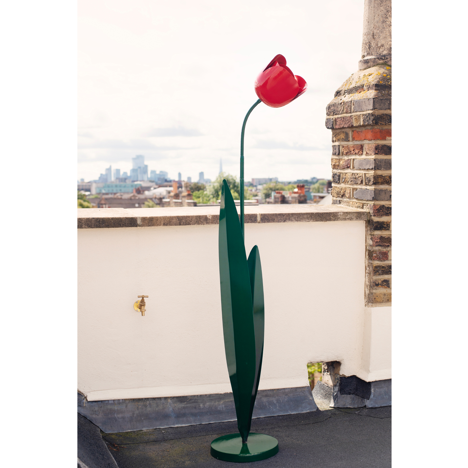 Tulip Floor Lamp Red | Flower Lights by BlissHome - Unique & Unity