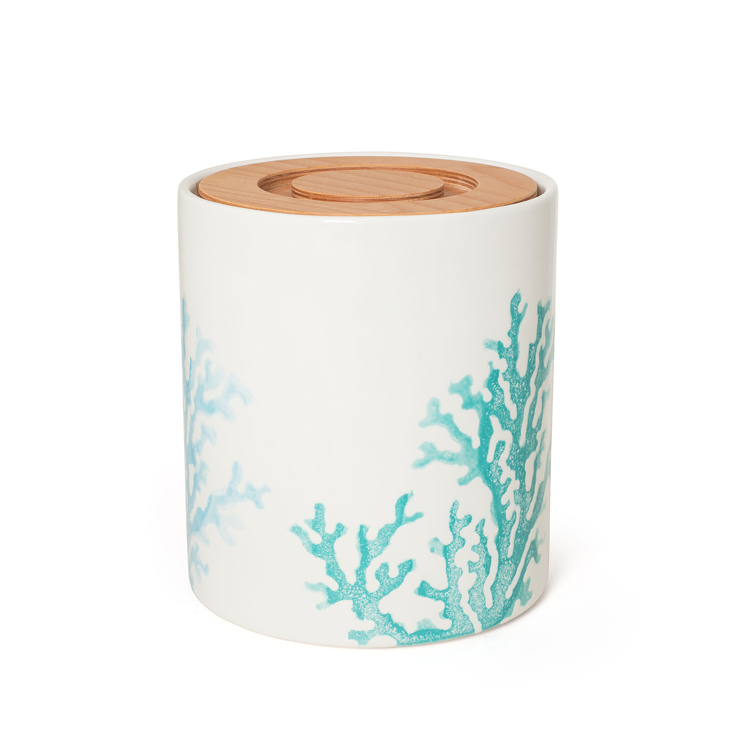 Bread Bin Coral Blue/Green