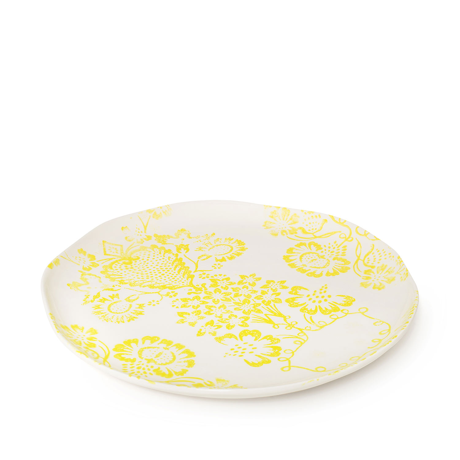 Wallpaper Platter Yellow