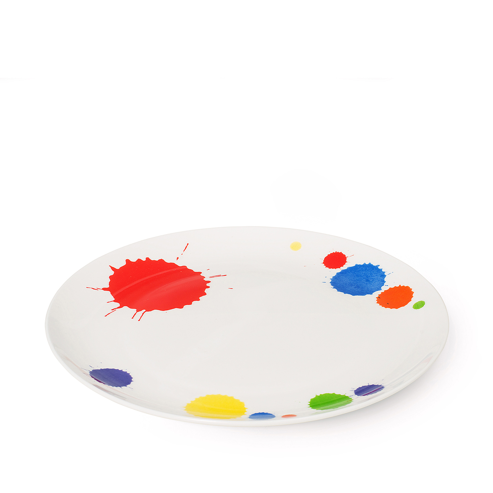 Pure Prue Dinner Plate Inky Splats